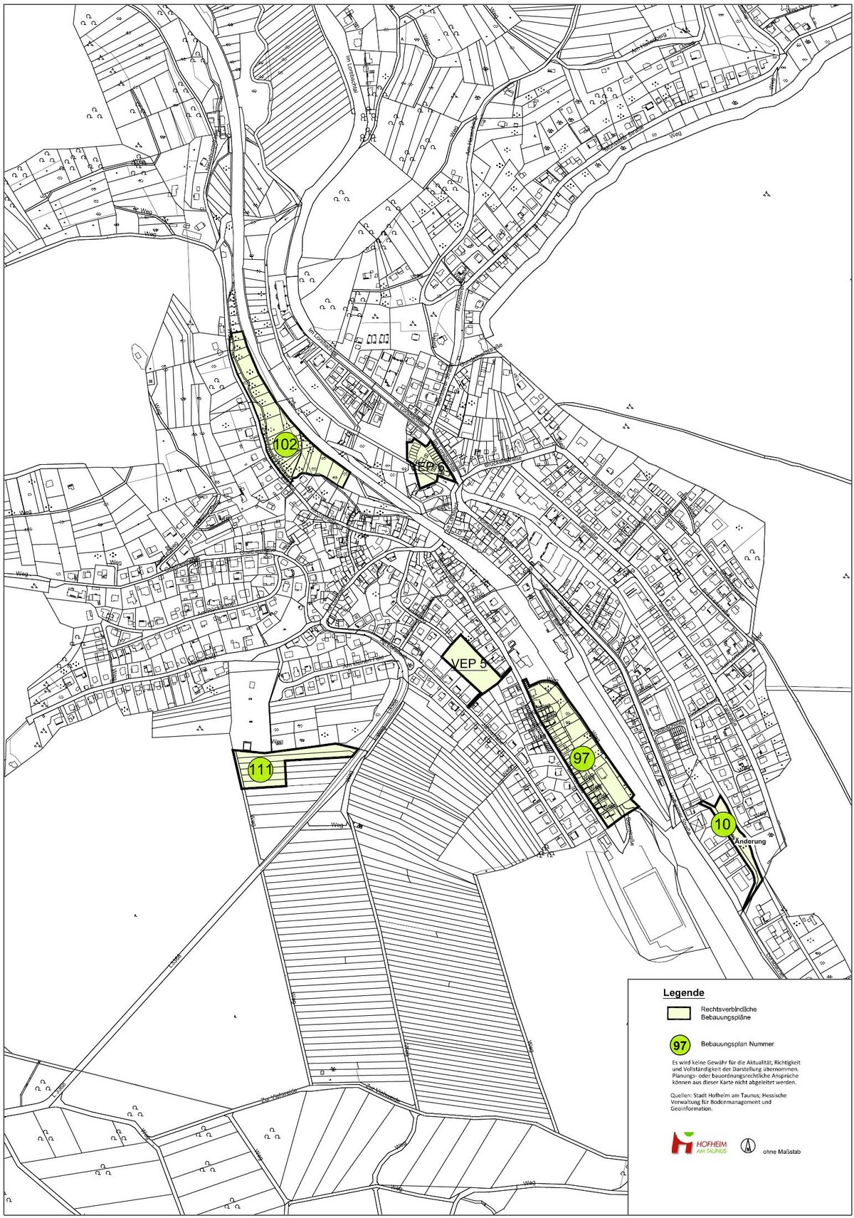 Übersichtsplan Lorsbach