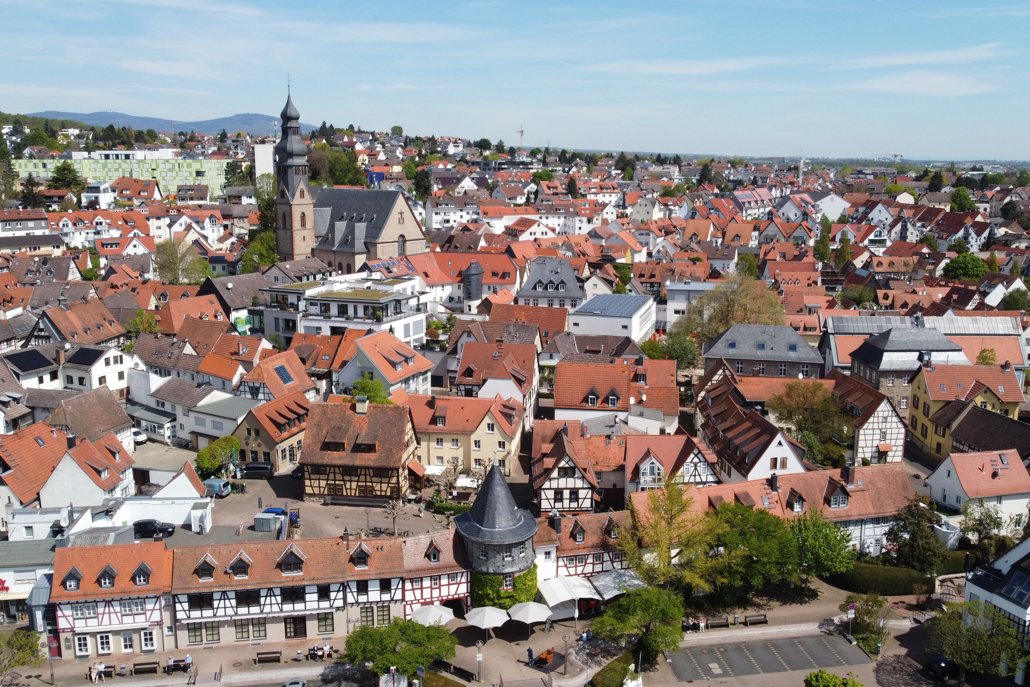 Hofheim - Vogelperspektive