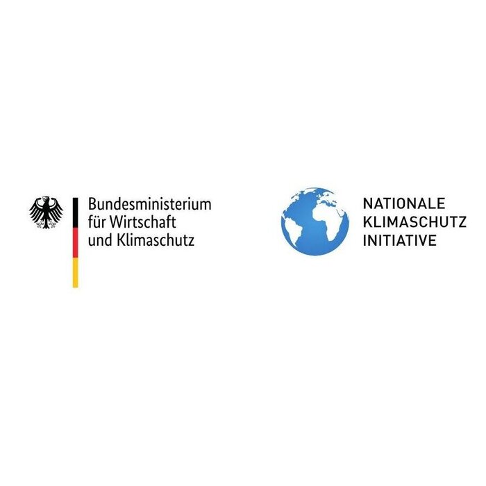 Logo Bundesminisertium für Wirtschaft und Klimaschutz und Nationale Klimaschutz Initiative 