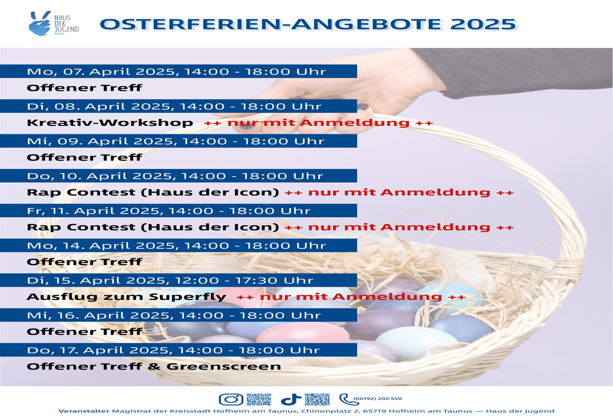 Osterferienprogramm 2025