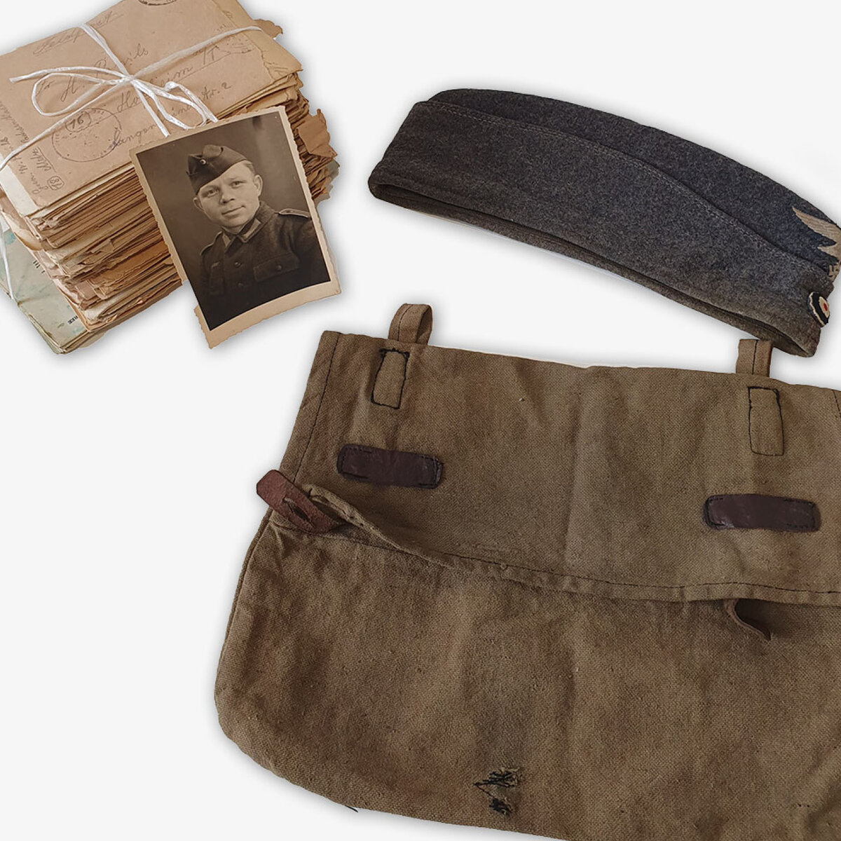 Feldpost aus dem Zweiten Weltkrieg – jahrzehntelang sorgsam aufbewahrt.
