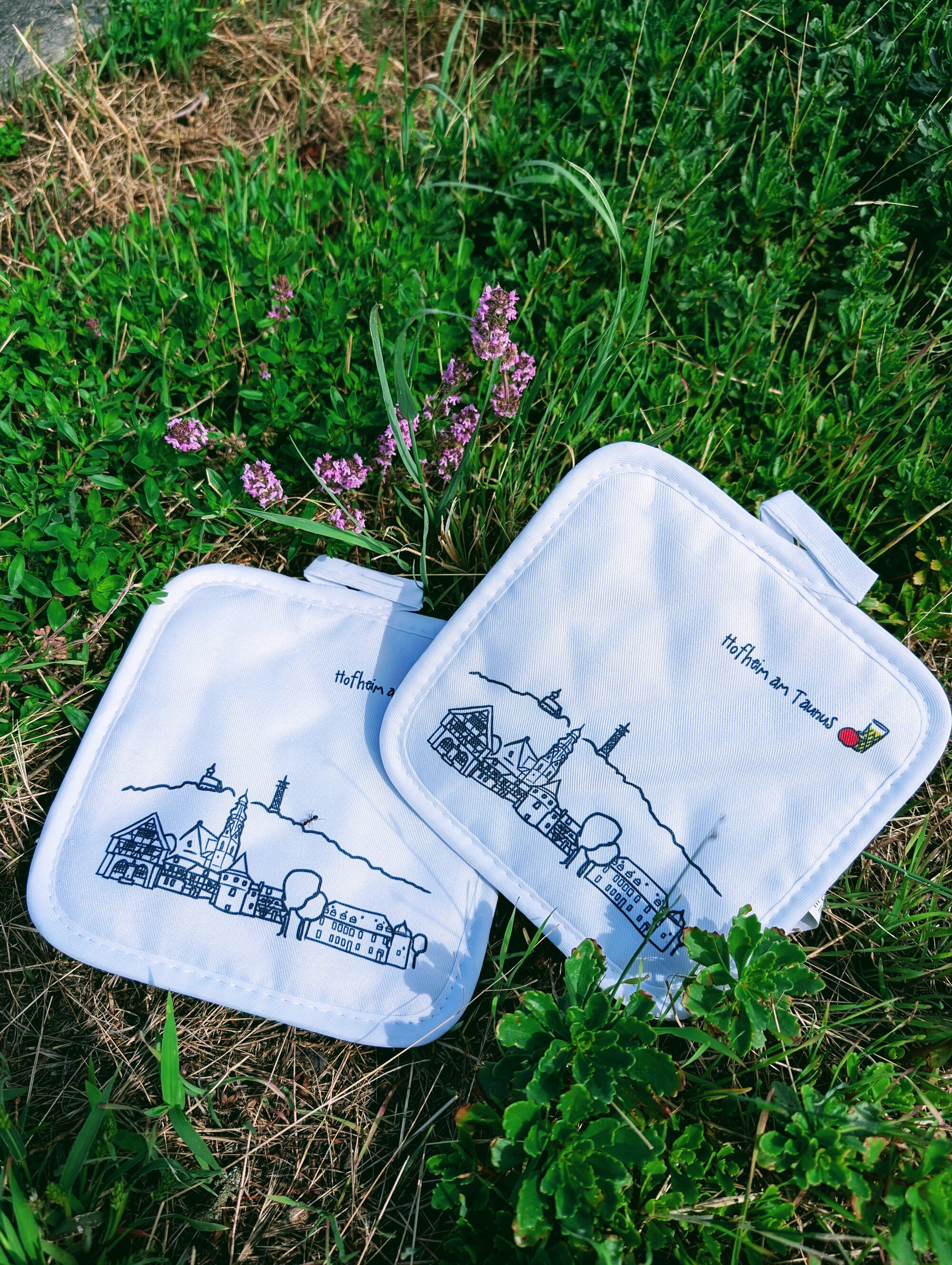 Topflappenset "Hofheim Skyline"