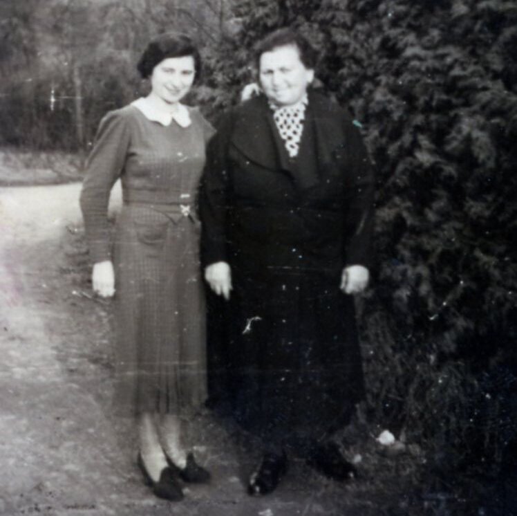 Selma Strahlheim und Johanna Hahn geb. Strahheim