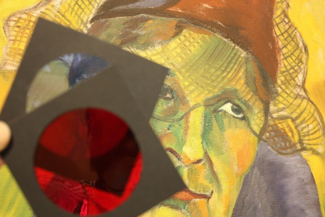Mit Farbfilter: Hanna Bekker vom Raths „Selbstportrait mit Hut“ aus dem Jahr 1940.