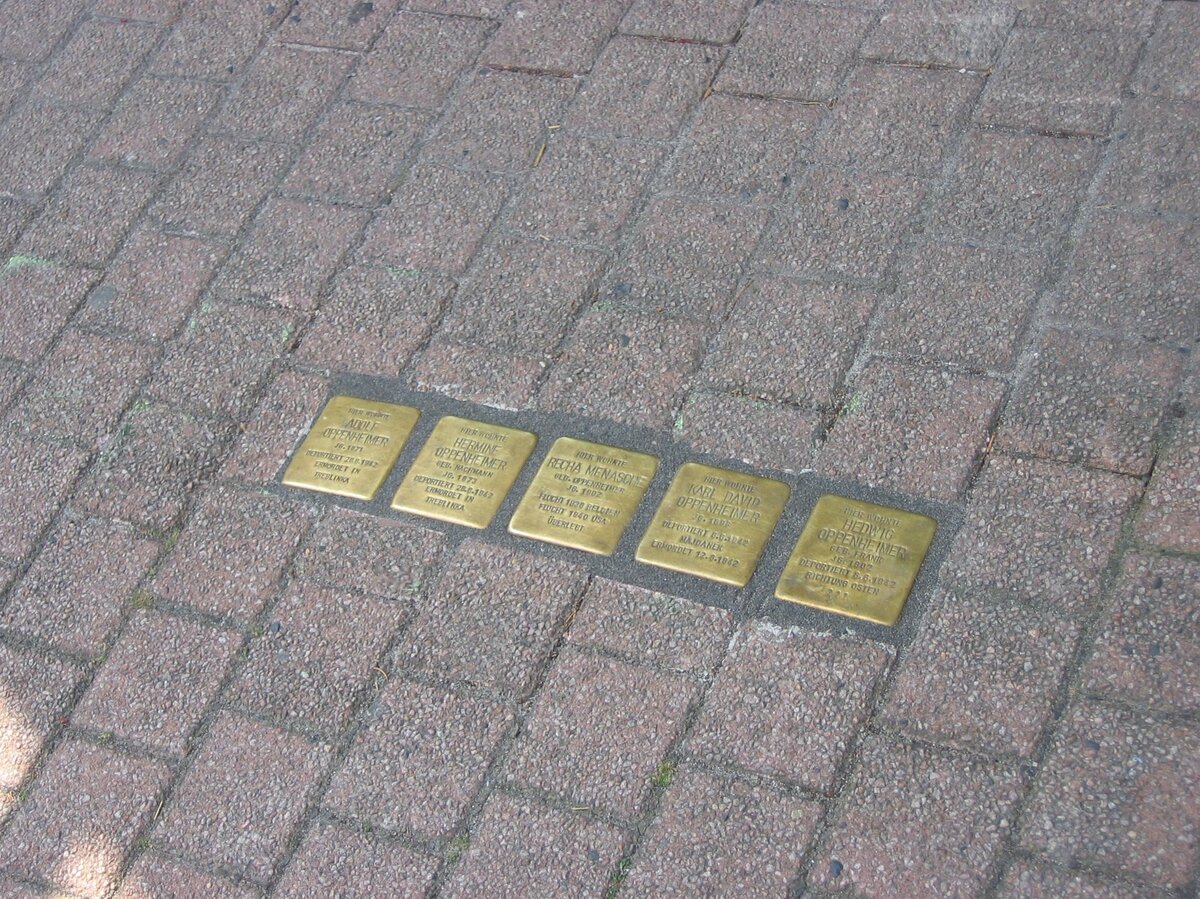 Stolperstein Oppenheimer