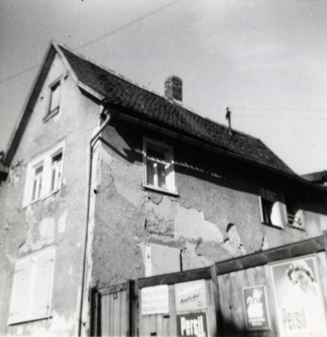 Alte Aufnahme der Bärengasse 5 in Hofheim am Taunus (ca. 1959)
