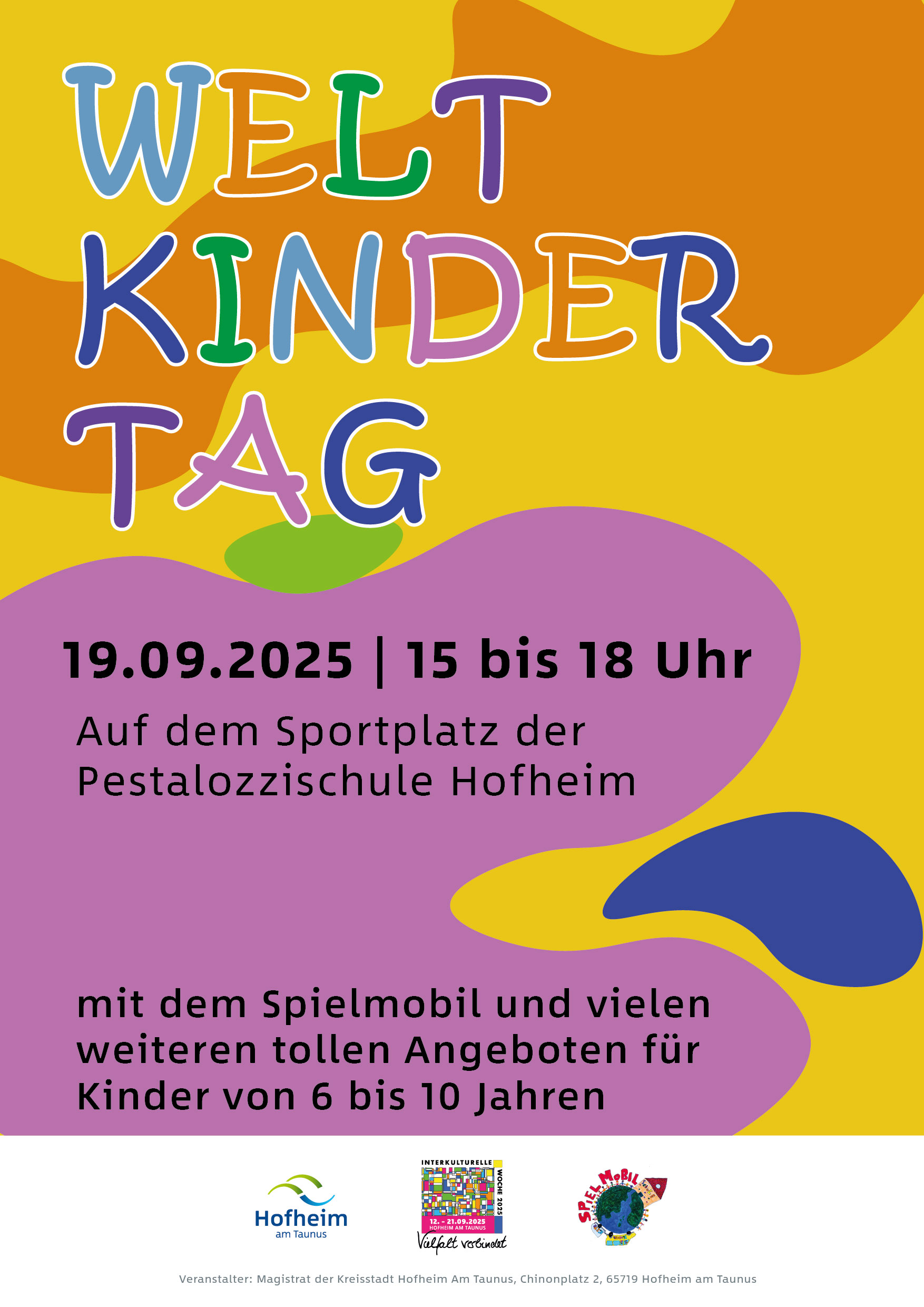 Plakat: Weltkindertag 2025
